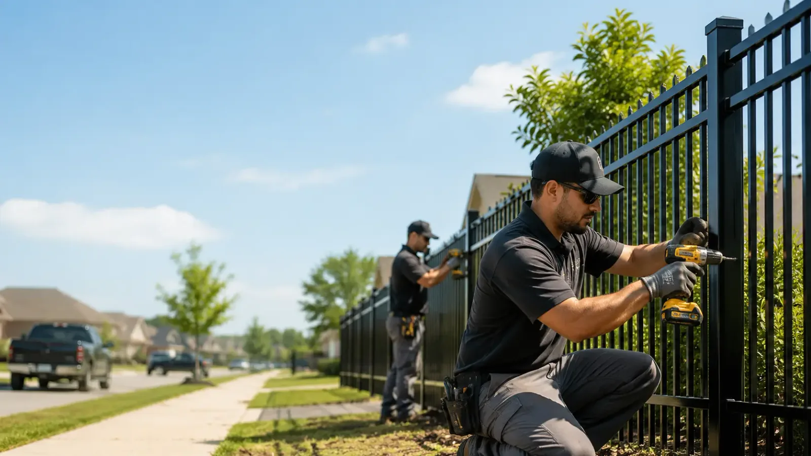 Metal Fence Installation in Jackson, MO
